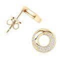 Sterling Silver Square Moissanite Stud Earrings for Women-0-21