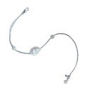 Sterling Silver Iced Cut Radiant Cut 5A Zircon Full Diamond Bracelet-0-3