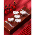 wholesale S999 solid silver hollow ingot set for Fu Lu Shou Xi Cai, silver ingot gift for investment and collection-0-3