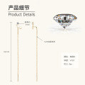 S925 Sterling Silver Minimalist Dual-Wear Ear Studs, Ins Style-0-19