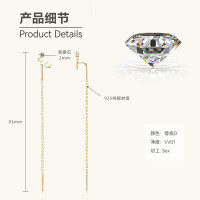 S925 Sterling Silver Minimalist Dual-Wear Ear Studs, Ins Style-Style I [Clearance Sale with Free Shipping] Gold  925 Silver