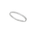 wholesale S925 Sterling Silver Fashion Shattered Glitter Ring for Women, High-End Minimalist Style, Small Original Ins Aesthetic Elegant Silver Ring-0-5