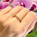 wholesale Metal material, new design leaf full diamond ring,-0-3