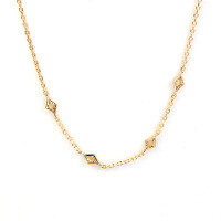 wholesale S925 Sterling Silver Japanese Same Style Light Luxury Design Women's Necklace, Simple and Versatile Jewelry Source Factory-Simple Necklace 925 Silver