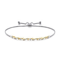 S925 Sterling Silver Zirconia Full Tennis Bracelet with Dazzling Pavé-Style E [Clearance Sale with Free Shipping]  925 Silver