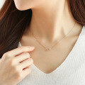 wholesale 925 Silver Ethereal Butterfly Necklace, New Women's Jewelry Korean Minimalist Elegant Cold Style Versatile Collarbone Chain-0-2