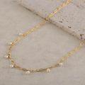 wholesale 14K S925 Sterling Silver Necklace OT Clasp Natural Baroque Pearl Necklace Factory Direct-0-3