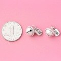 wholesale Sterling Silver 9993D Auspicious Wish-Fulfilling Bell Pendant Ornament, Handmade DIY Material Accessories-0-2