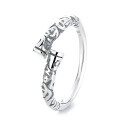 wholesale S990 Silver Retro Aged Black Myth Wukong Ruyi Jingu Ring Ethnic Style Creative Unisex Ring-0-8
