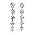 wholesale S925 Sterling Silver New Bubble Earrings, Small and Exquisite, Elegant, Versatile for Daily Wear, Tassel Style-0-4
