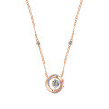 S925 Silver Moissanite Three-Second Heartbeat Necklace, Women's Fashion Pendant-0-4