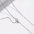 wholesale 999 Silver S999 Necklace, Starry Sky Cross Chain, Box Chain, O-Link Chain, Water Wave Chain, Plain Chain, Collarbone Chain, Matching Chain Wholesale.-0-15