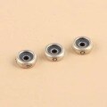 wholesale S925 Sterling Silver Wheel Beads Spacer Beads Spacers Gaskets DIY Beading Bracelet Buddhist Rosary Bodhi Diamond Small Accessories-0-3