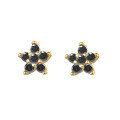 wholesale S925 Sterling Silver Plum Blossom Stud Earrings Sweet and Delicate Ins Style Petal Diamond Inlaid Earrings Women Cross-Border Wholesale-0-7
