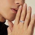wholesale S925 Silver Cross-Border Best-Selling European and American Men's Rings, High-End Stylish Amazon Hot-Sale Unisex Wide Band Ring-0-2