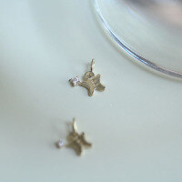 wholesale 9K Gold Wholesale Exquisitely Designed Playful Christmas Gingerbread Man Pendant-9K pendant one price (excluding necklace)