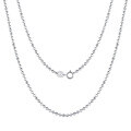wholesale S925 Sterling Silver Cloud Select Exquisite Cut Edge Beaded Chain Necklace for Women, Minimalist Luxury Small Batch Design Sensibility Wholesale-0-4