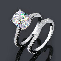 wholesale S925 Sterling Silver Cocktail CZ Ring Light Luxury Engagement Wedding Ring for Women-[Clearance Free Shipping] K Style US Size 5.5