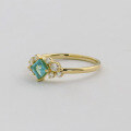 wholesale 9k gold, apatite ring, Yili jewelry manufacturer wholesale, 23 autumn new small design collection-0-1