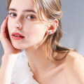 S925 Silver 2-Carat Moissanite Firework Stud Earrings, Cross-Border Wholesale-0-0