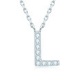 S925 Sterling Silver Necklace with Moissanite Pendant, Unisex Classic Style, Clearance Shipping Included-0-12