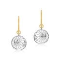 wholesale S925 Sterling Silver Japanese Retro Moon and Sun Combination Abstract Face Earrings, Fashionable and Versatile, Ready for Dropshipping-0-4