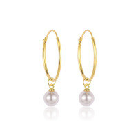 wholesale S925 Sterling Silver Geometric Zircon Earrings For Women, European And American Fashion Set, French Luxury Ear Cuffs-E4717-Gold/Pair 925 Silver