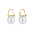 wholesale Sterling Silver Pearl Earrings for Women, Elegant and Minimalist Earrings, Light Luxury Niche Design French Retro Ear Clips-0-4