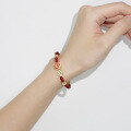 wholesale 925 Sterling Silver New Chinese Style Dragon Pattern Beaded Bracelet for Women, Small Batch Sophisticated Red Agate Gift-0-3