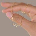 wholesale S925 Sterling Silver Exquisite Zircon Star Necklace for Women, Minimalist andDesign, High-End Feeling Jewelry-0-0