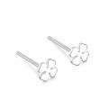 wholesale Sterling Silver S999 Ear Piercing Earrings for Women, Pure Silver Small and Mini Double-ended Ear Studs, Cartilage Ear Studs, Minimalist Ear Piercing Needle Ear Accessories-0-11