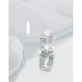 wholesale S925 Sterling Silver JT557 Korean Version INS Niche Design Minimalist Versatile Irregular Surface Texture Adjustable Ring-0-1