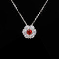 Metal Material Sunflower Collarbone Necklace, Ins Style Hot New Morchain-0-6