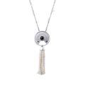 wholesale 925 Silver Gold-Plated Pendant Chain with High-Carbon Diamonds, Swarovski Pearls, and White Shell Pearls for Women's Banquet Jewelry-0-0