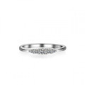 S925 Silver Ring with Moissanite Five-Star Seven-Star Pave Setting-0-1