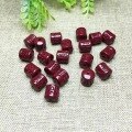 wholesale Metal material high-content natural cinnabar barrel bead six-syllable mantra spacer bead bracelet craft DIY cinnabar jewelry accessory-0-2