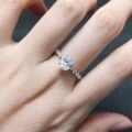 wholesale S925 Sterling Silver Wholesale Moissanite 15 Carat Oval Cut Ring with Certificate, Ins Style-0-1