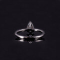 wholesale S925 Sterling Silver Commuter Style Cross-Border Teardrop 1ct Zircon Eagle Claw Pear-Shaped Single Diamond Engagement Ring-0-2