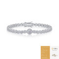 S925 Silver Cross-Border New Hot-Selling Versatile Pave Bracelet-0-10