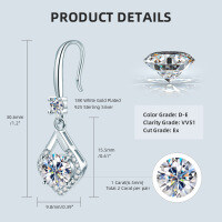 S925 Sterling Silver Minimalist Dual-Wear Ear Studs, Ins Style-Style X [Clearance Sale with Free Shipping] 1ct  925 Silver