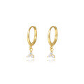 wholesale S925 Sterling Silver Light Luxury Geometric Teardrop Zircon Earrings With Short Tassels-0-13