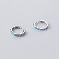 wholesale S925 Sterling Silver Fresh and Sweet Ins Style Exquisitely Simple Design Diamond-Studded Ear Clasp M05808-0-4