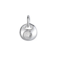 wholesale S925 Sterling Silver Abacus Pendant Single Drop Ingot Lucky Bag Silver Accessories Bamboo Knot DIY Bracelet Wholesale Manufacturer-YP194M/C double-sided blessing pendant weighs approximately 1.67 grams per piece > a certain quantity can be calculated by weight!!!