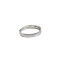 wholesale 925 Sterling Silver Minimalist Smooth Arc Ring, Plain Silver Handmade Adjustable Open Ring for Student Couples-0-4