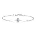 wholesale 925 Sterling Silver Moissanite Bubble Bracelet, Niche Accessory with High-End Elegance, Versatile Light Luxury and Premium Feel-0-4