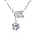 Metal Pendant Light Luxury 2025 Moissanite Necklace Wholesale-0-3