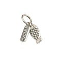 wholesale 925 Sterling Silver Retro Year-after-Year Abundance Small Fish Pendant DIY Bracelet String Keychain Accessory Materials-0-4