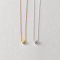 wholesale S925 Sterling Silver Fresh Sweet Ins Style Small and Exquisite Little Heart Necklace Y01582-0-0