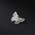 wholesale S925 Sterling Silver Fresh and Sweet Ins Style Niche Design Exquisite Striped Butterfly Ear Clip M06646-0-4