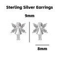 wholesale 925 Silver Cute Animal Pure Silver Stud Earrings Element Simple Minimalist Light Luxury Style Non-removable Earrings-0-28